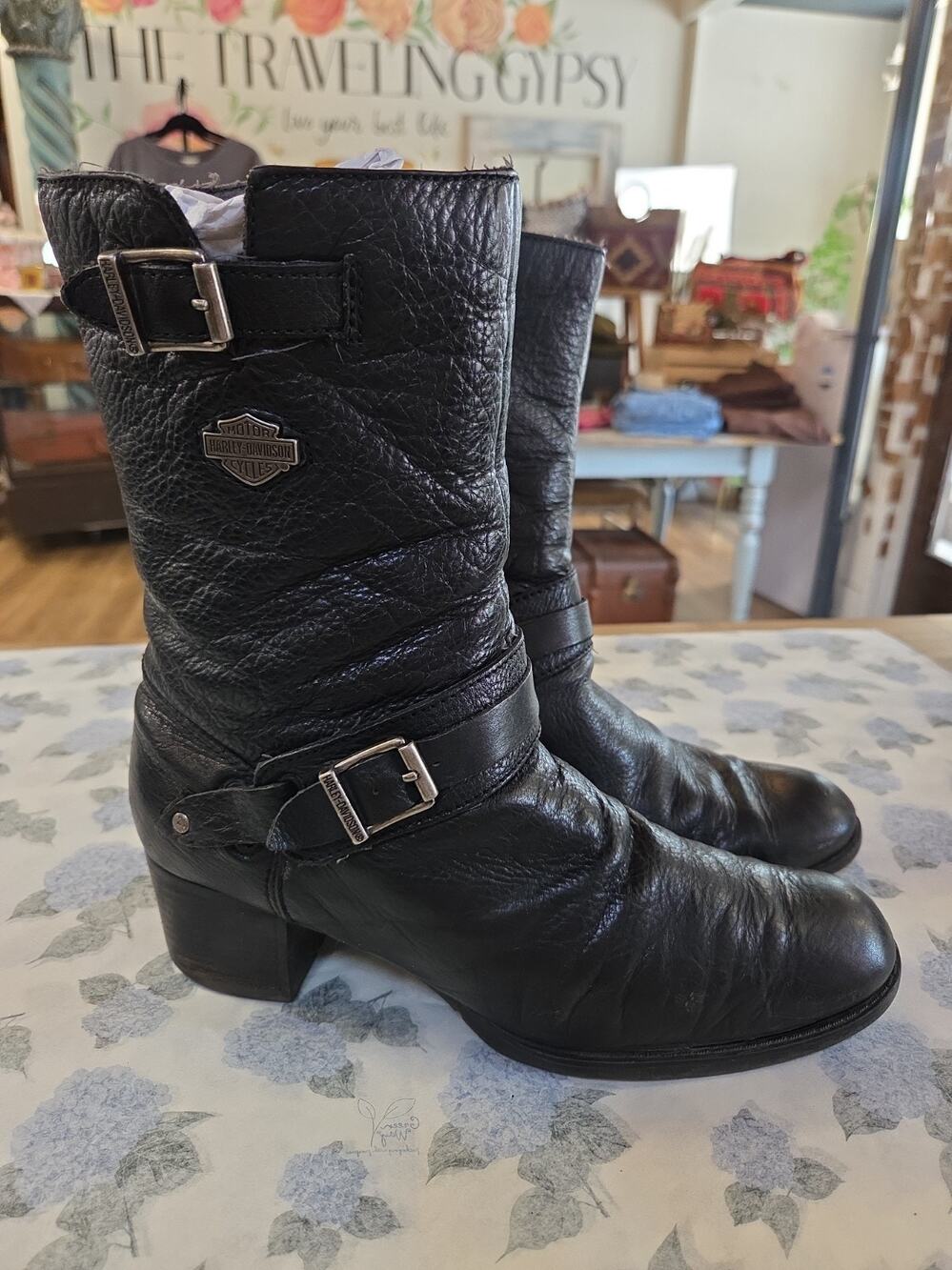 Harley Davidson Midi Boot Size 10 Boots
